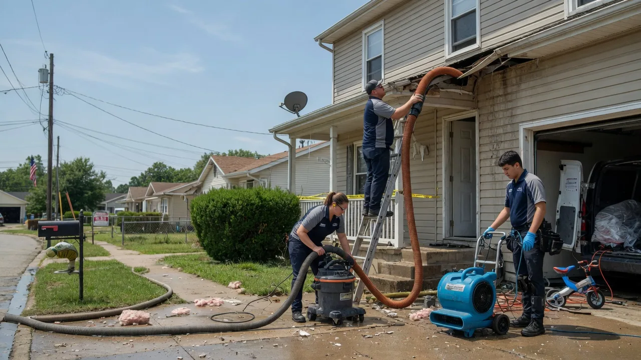 Water Damage Restoration in Denton, TX near me